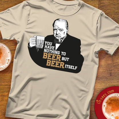 Churchill :: nothing to beer but beer itself