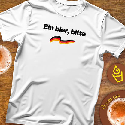 1 beer please in German: Ein bier, bitte