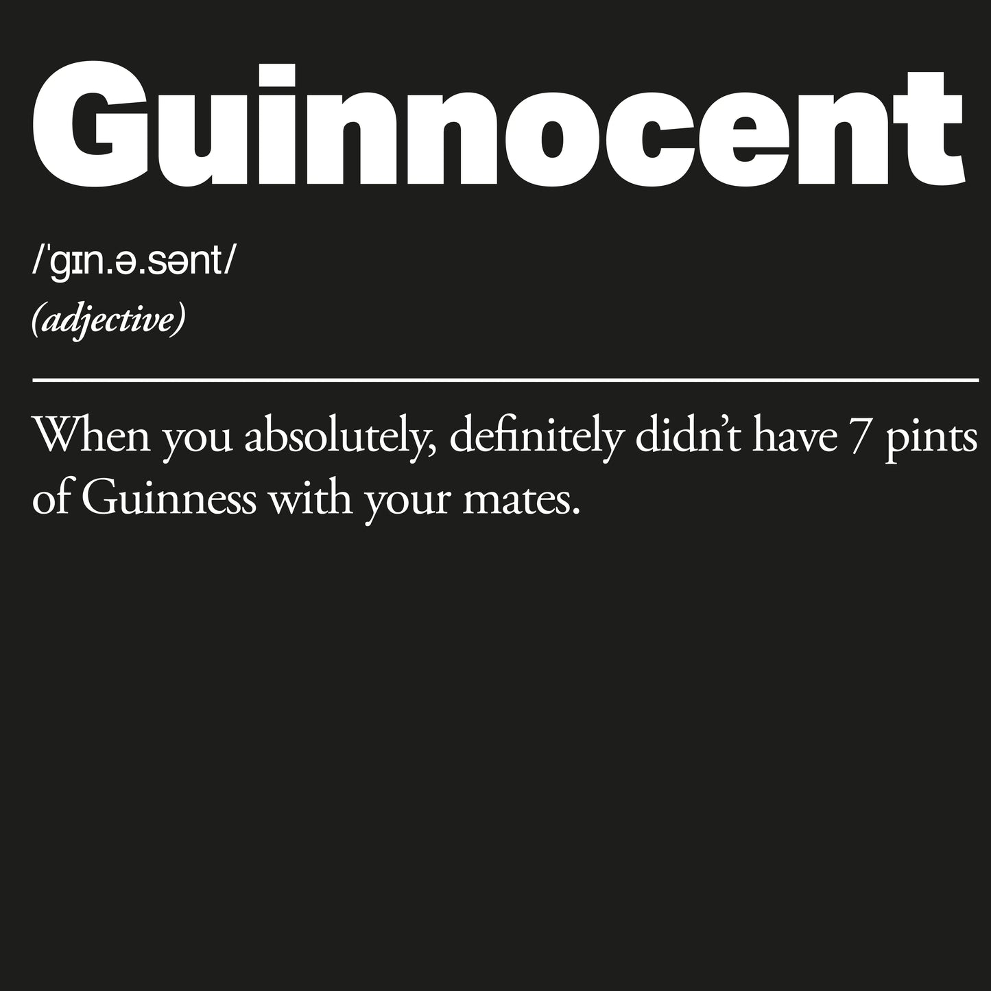 Guinnocent