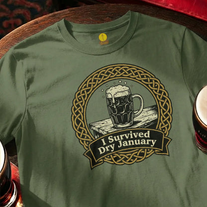 I survived Dry January [Irish Wreath]