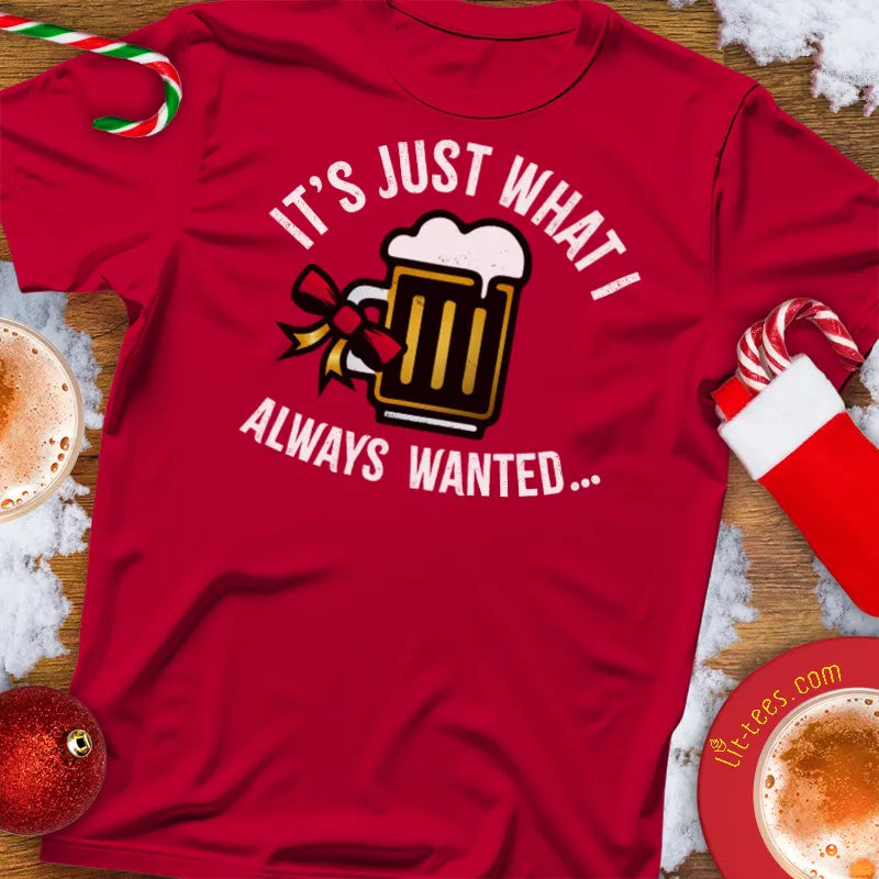 It's just what I always wanted