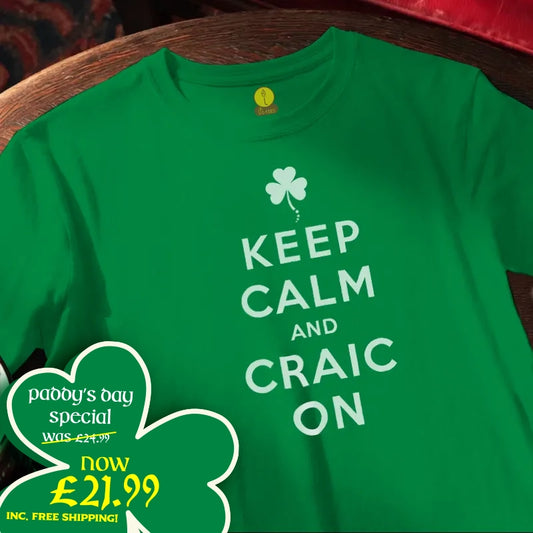 Keep Calm and Craic On St Patrick's Day