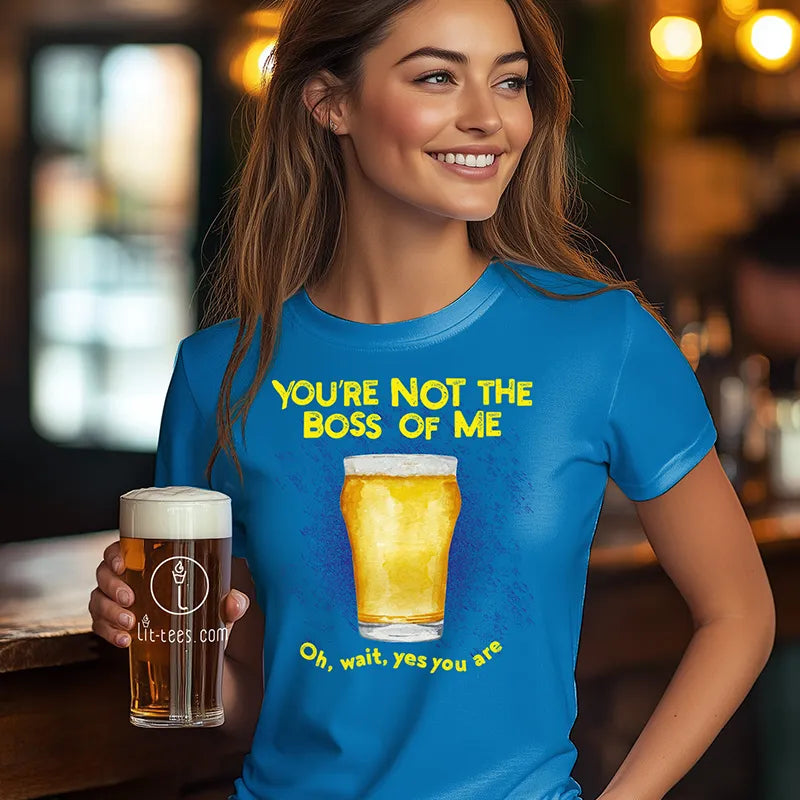 You're not the boss of me