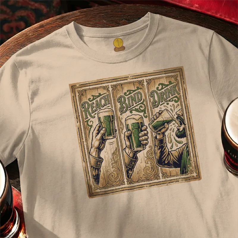 Reach, Bind, Drink Rugby style!