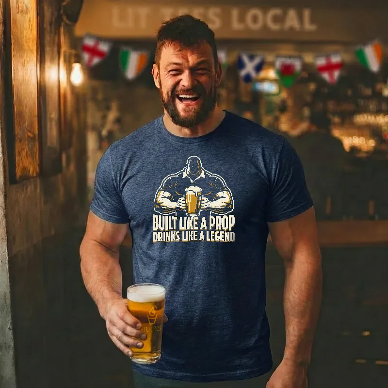 Built like a Prop - Drinks like a Legend [silhouette]