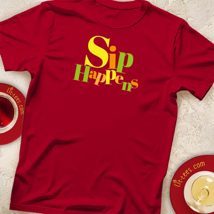 Sip Happens [Typographic]