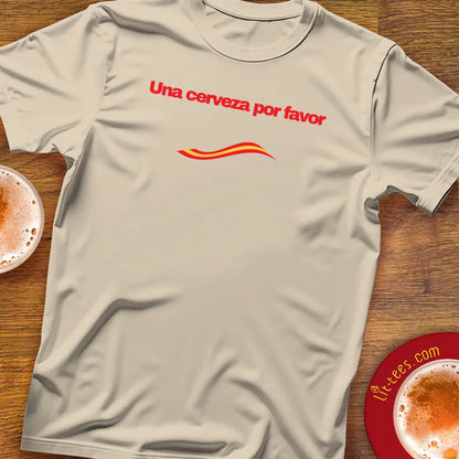 1 beer please in Spanish: Una cerveza por favor